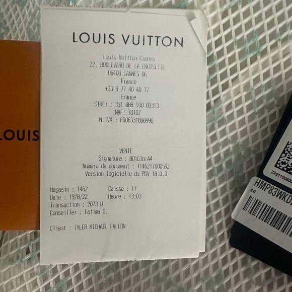 Louis Vuitton Mesh Monogram Shorts  
Worn 3x 
Size: 40 
Color: Milk White/Multi - Picture 8 of 9